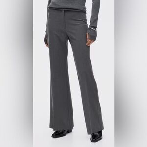 Women’s Gray Fitted Trousers